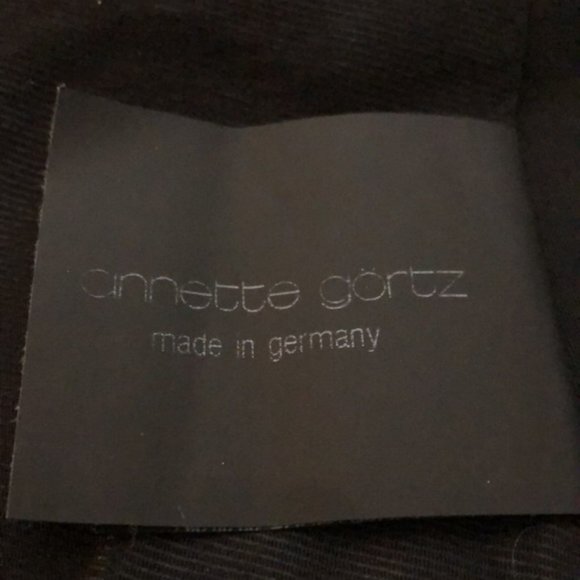 👛 (ANY 2/$50) ANNETTE GORTZ Black Partially Lined  Pencil Skirt - Picture 9 of 10